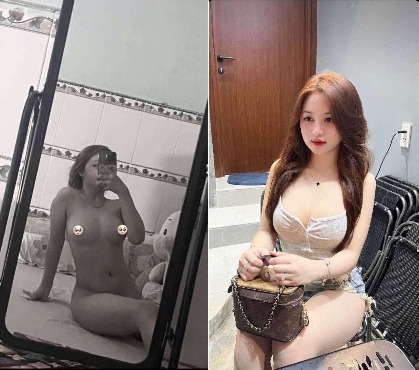 Sáng sớm thức dậy bị bạn trai bú ti mút mạnh không ngừng