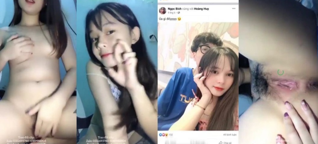 Gái vú to Hà Tĩnh lộ clip sex dâm đãng sướng phê